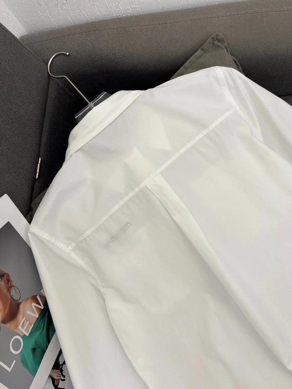 MIUMIU SHIRT AND SKIRT SET STYLE 28