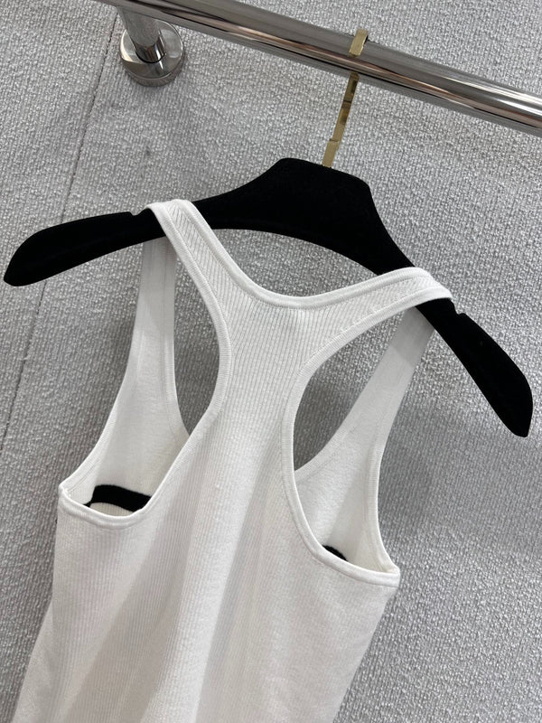 HAUT SANS MANCHES CHANEL STYLE 65