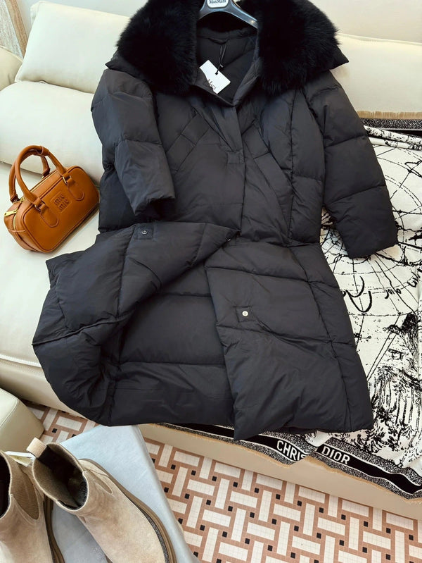 MAX MARA 25S LONG DOWN JACKET 083