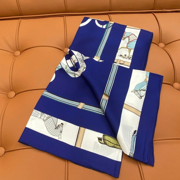 HERMES 25S SCARF 90 IN SILK 703707