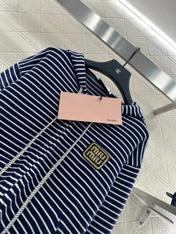 MIUMIU FLEECE HOODED JACKET STYLE 95