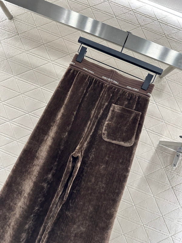 MIUMIU WIDE-LEG PANTS STYLE 119