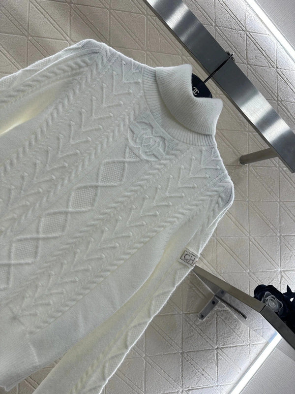 PULL COL ROULÉ CHANEL 25S 455