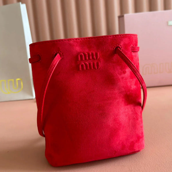 MINI TOTE BAG 17 ROSSA IN VITELLO NAPPA