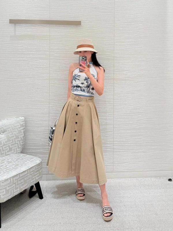 DIOR 25S A-LINE SKIRT 220699