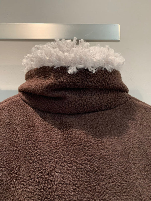 MIUMIU SHERPA FLEECE JACKET STYLE 470