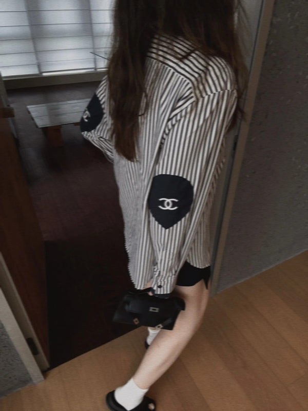 CHEMISE RAYÉE CHANEL 25S STYLE 103