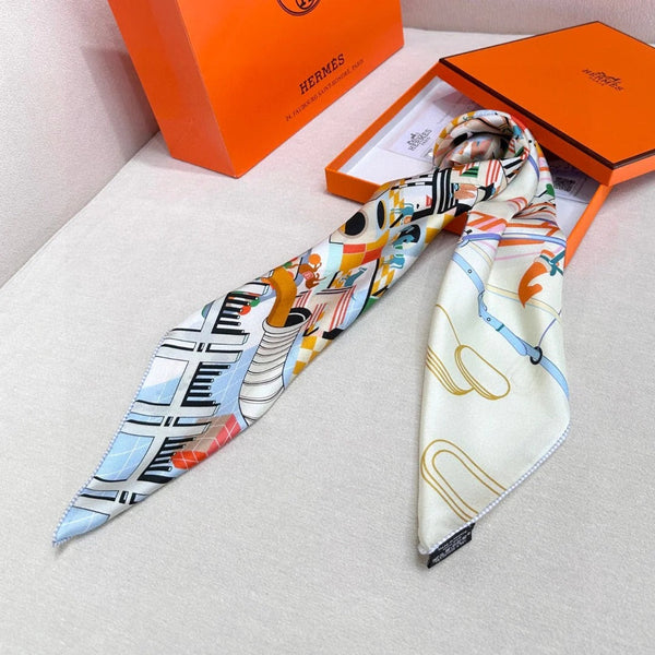 HERMES 25S SCARF 90 IN SILK 730636