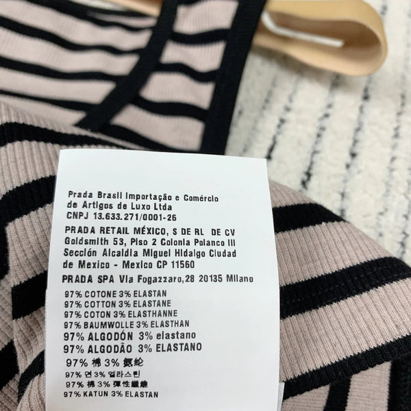 MIUMIU EMBROIDERED LOGO TANK TOP 274370