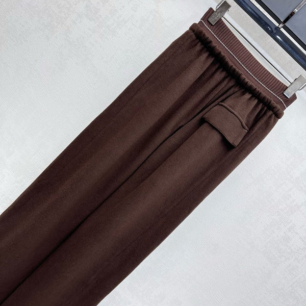 MIUMIU WIDE LEG PANTS STYLE 435