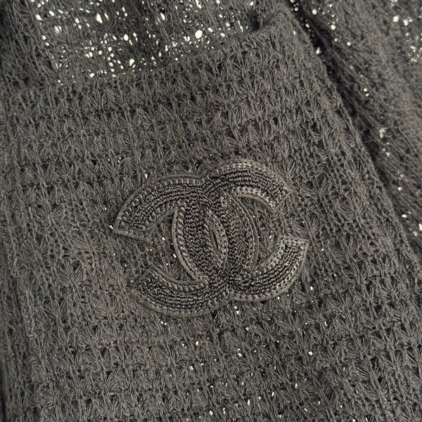 CHANEL 25S CARDIGAN EN MAILLE À MANCHES LONGUES MODÈLE 129