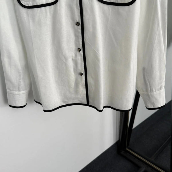 CHEMISE MANCHES LONGUES CHANEL 25S STYLE 126