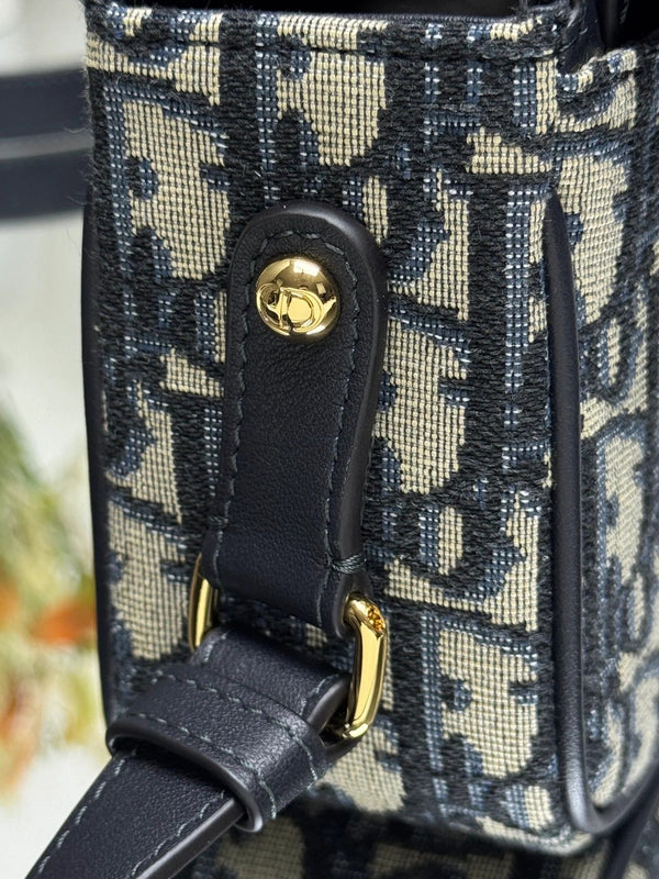 Dior 2026 Bobbi Bag 20cm Black Fabric Leather