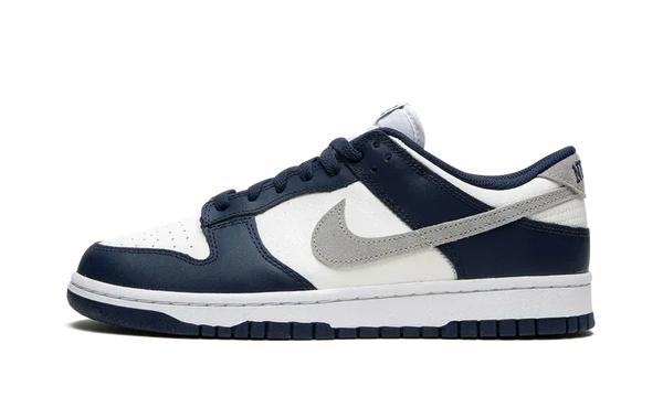 Nike Air Jordan 1 White Navy Blue Gray Leather