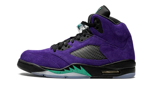 Nike Air Jordan 5 Retro Dark Purple Black Suede