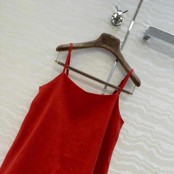 LP LINEN HALTER TOP 272241