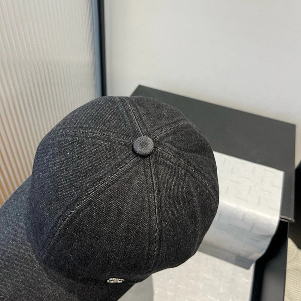 BASEBALL HAT DENIM CHARCOAL GRAY 673993