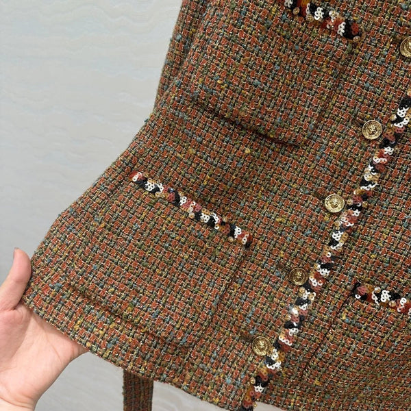 MANTEAU EN LAINE CHANEL STYLE 43