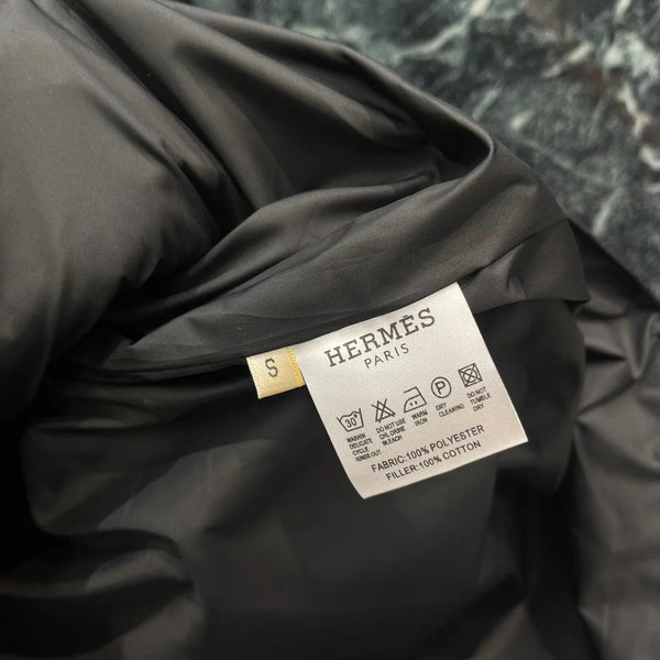 HERMES 25S LONG COTTON COAT 153