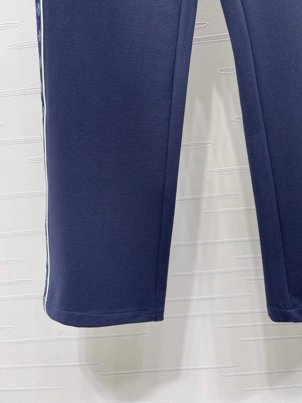 LV 25S PATCHWORK STRAIGHT-LEG DENIM JEANS 0127