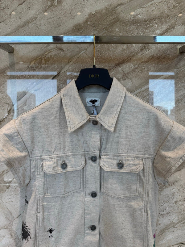 DIOR 25S SHIRT AND SHORTS SET 458