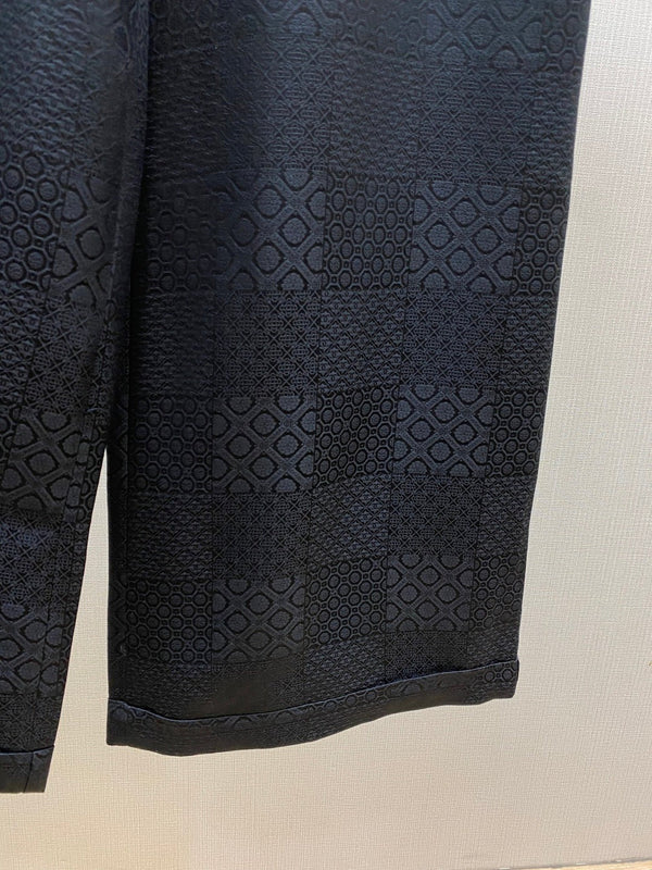 CHANEL 25S PANTALON DROIT COUPE LARGE STYLE 155