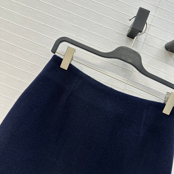 CHANEL 25S A-LINE KNIT MINI SKIRT 345