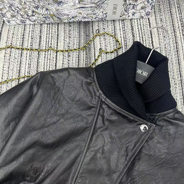 DIOR 25S LEATHER JACKET STYLE 371