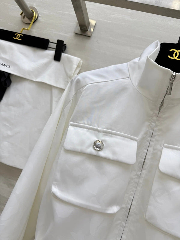 CHANEL 25S VESTE COL MONTANT STYLE 177