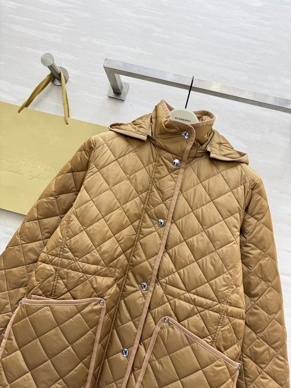 BURBERRY 25S HOODED DOWN COAT 163