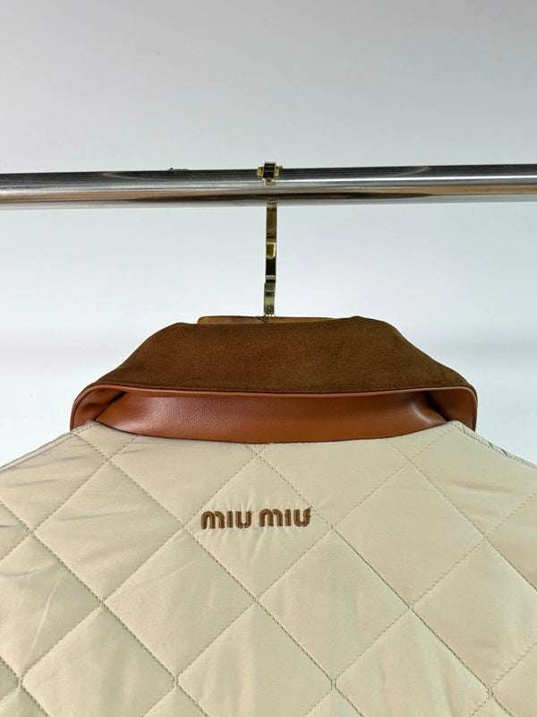 MIUMIU COTTON DOWN JACKET STYLE 45
