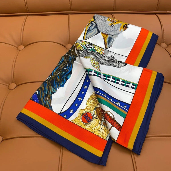 HERMES 25S SCARF 90 IN SILK 703714