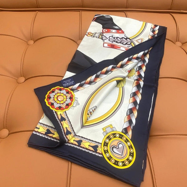 HERMES 25S SCARF 90 IN SILK 709687