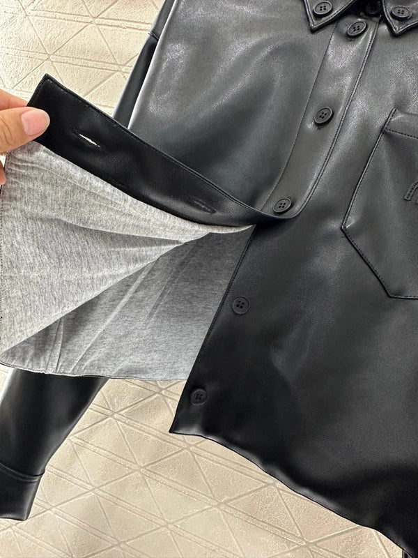 MIUMIU LEATHER JACKET STYLE 117