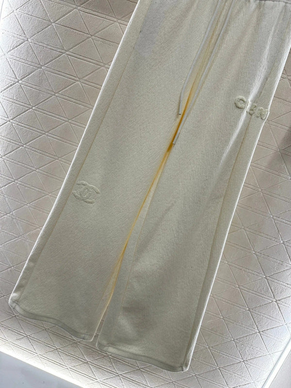 CHANEL 25S HIGH-WAISTED WIDE-LEG PANTS 306