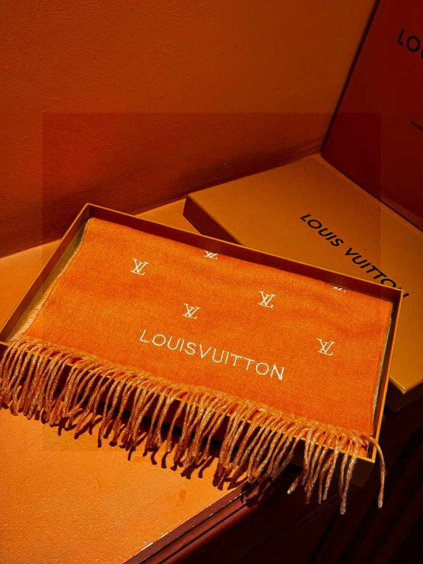 LV SCARF 180 CM IN CASHMERE 730569