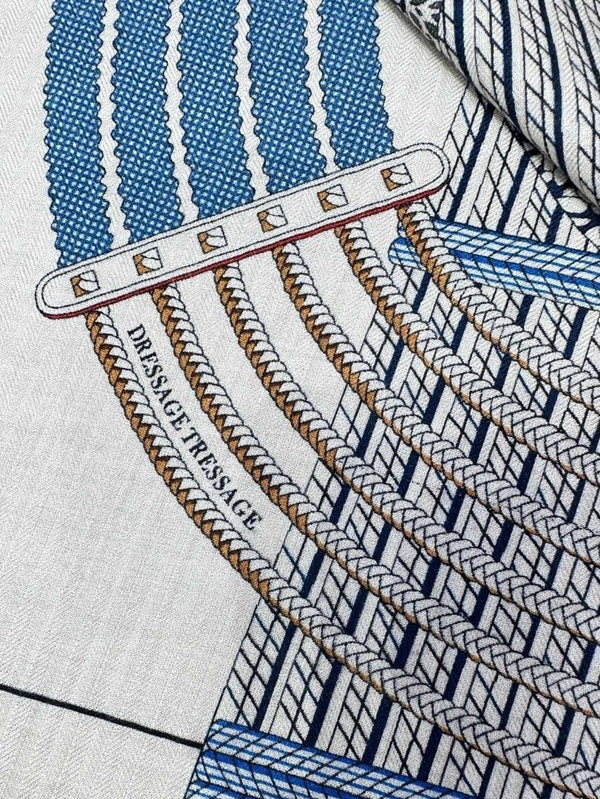 HERMES 25S SCARF 140 IN SILK 727340