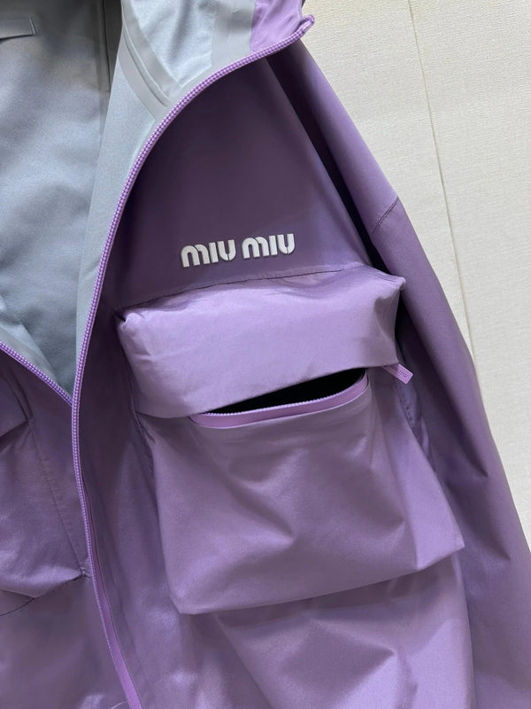 MIUMIU HOODED JACKET STYLE 40
