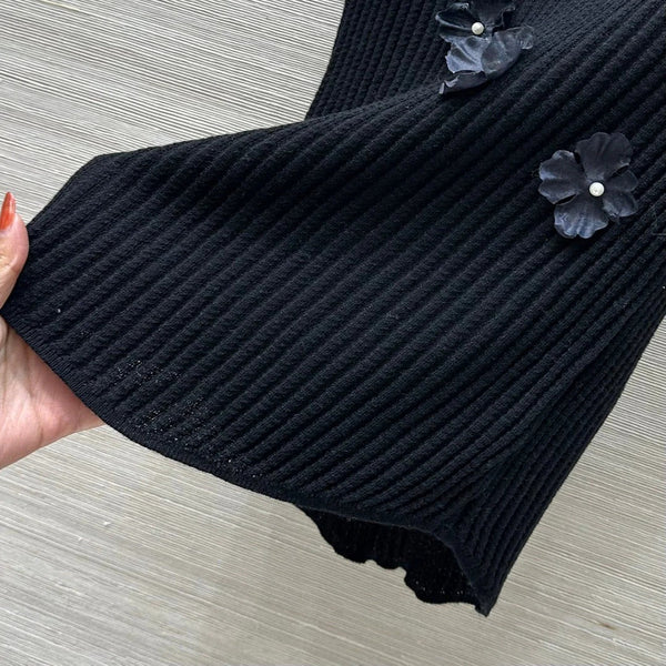HAUT EN MAILLE CHANEL STYLE 17