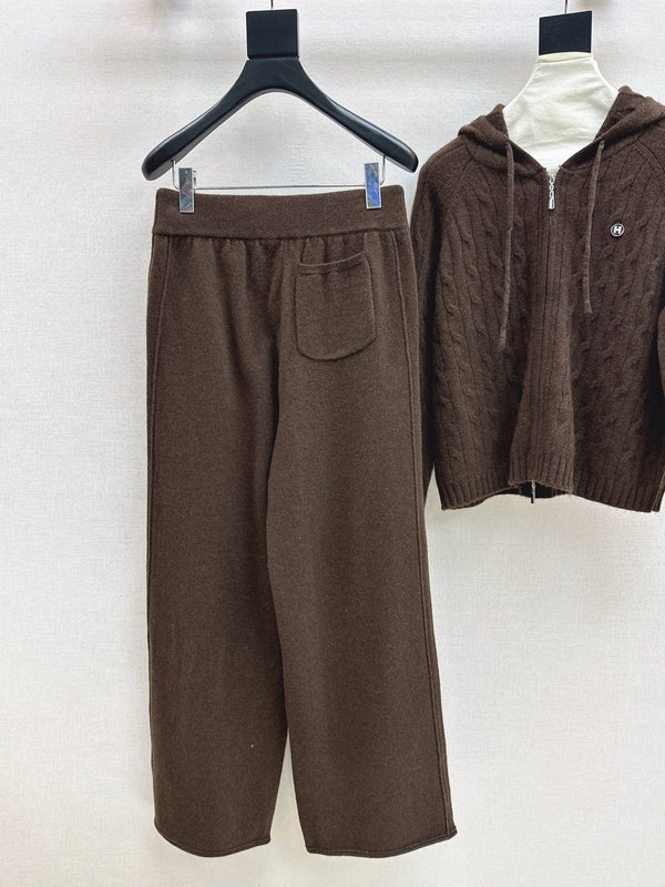 HERMES 25S OVERSIZED WOOL SUIT 025