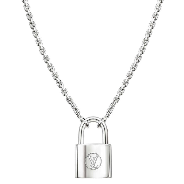 LV CHARITY LOCK NECKLACE