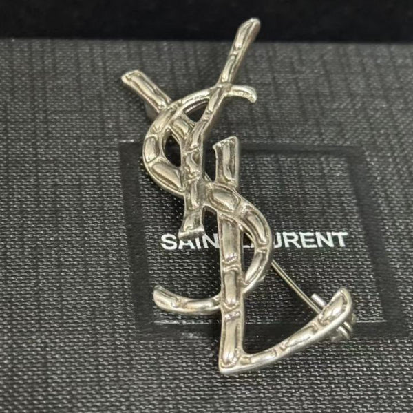 YSL Brooch Silver 174675
