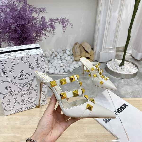 Valentino Pump Mule High Heel 95mm Sheepskin 239527