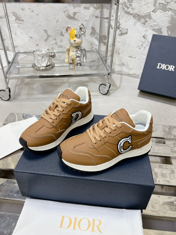 C'est Dior Sneaker 35mm Brown Cowhide