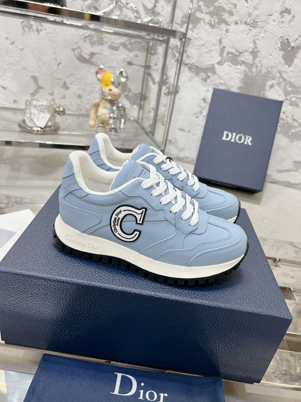 C'est Dior Sneaker 35mm Blue Cowhide