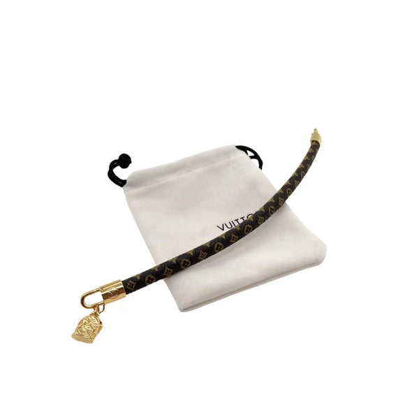 ZAINO LV CON CINTURINO IN PELLE E BRACCIALE IN ORO