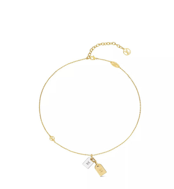 LV GOLD AND SILVER DOUBLE BRAND GOLD BRACELET