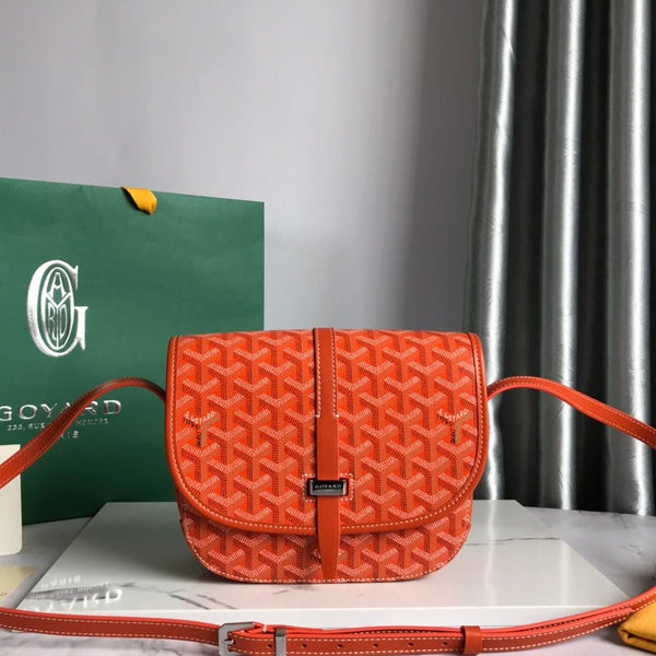 BORSA BELVEDERE PM 21CM TELA ARANCIONE