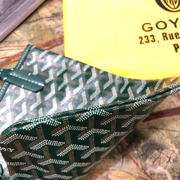 GOYA POITIERS 22X18X24CM GREEN CANVAS