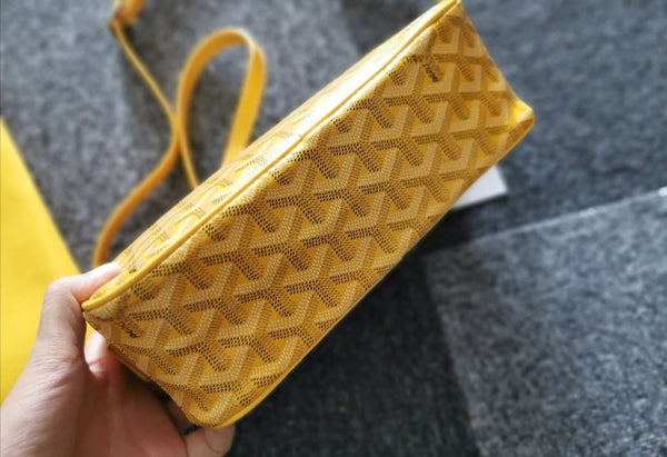 BORSA CAP-VERT PM 23X8X14CM TELA GIALLA